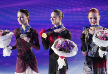 Россиянки Валиева, Щербакова и Трусова заняли весь пьедестал на чемпионате Европы
