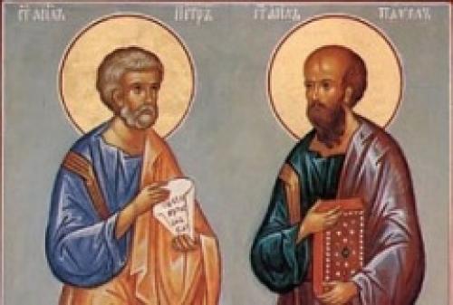 Праздник славных и всехвальных первоверховных апостолов Петра и Павла
