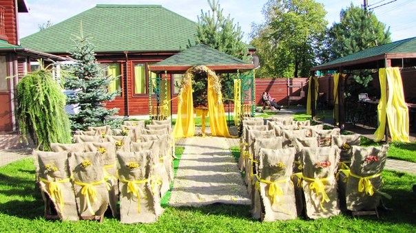 Как провести свадьбу в коттедже