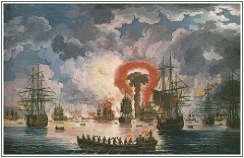 Во время русско-турецкой войны 1768-1774 годов произошло Чесменское сражение