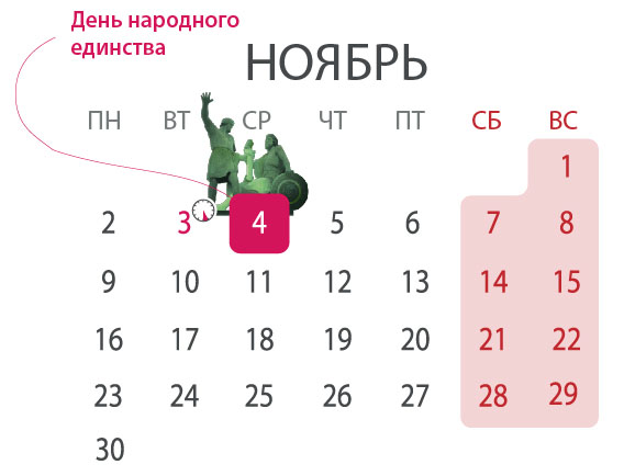Как отдыхаем в ноябре 2015 на День народного единства Как отдыхаем в ноябре 2015 на День народного единства